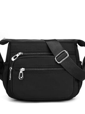 🆕 YANAIER Crossbody Bag for Women Ladies Multi Pockets Shoulder Bag Handbag